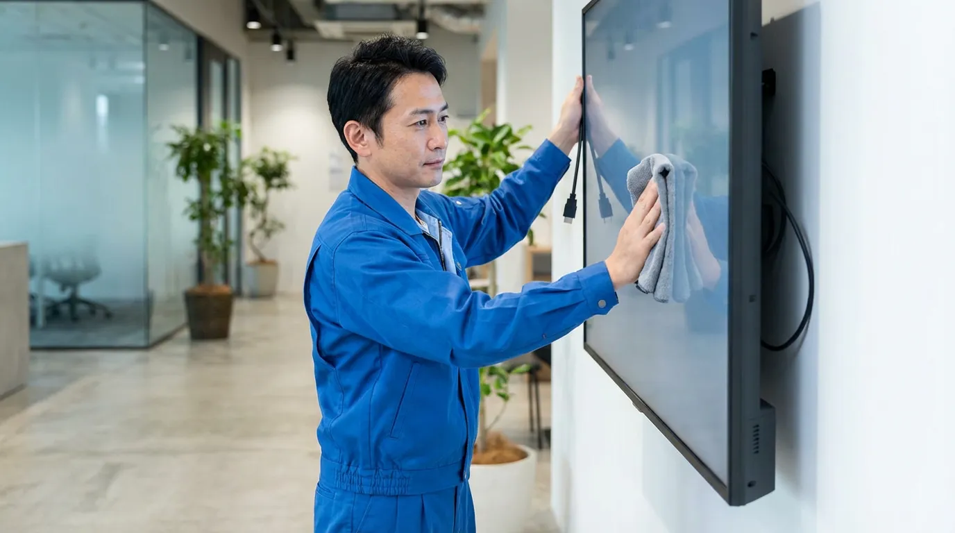 デジタルサイネージメンテナンスの基本と定期点検のポイント