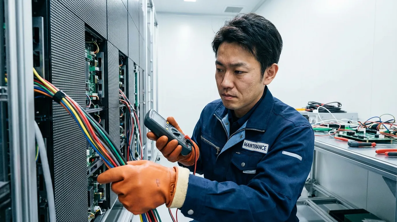 LEDメンテナンス点検項目と頻度ガイド