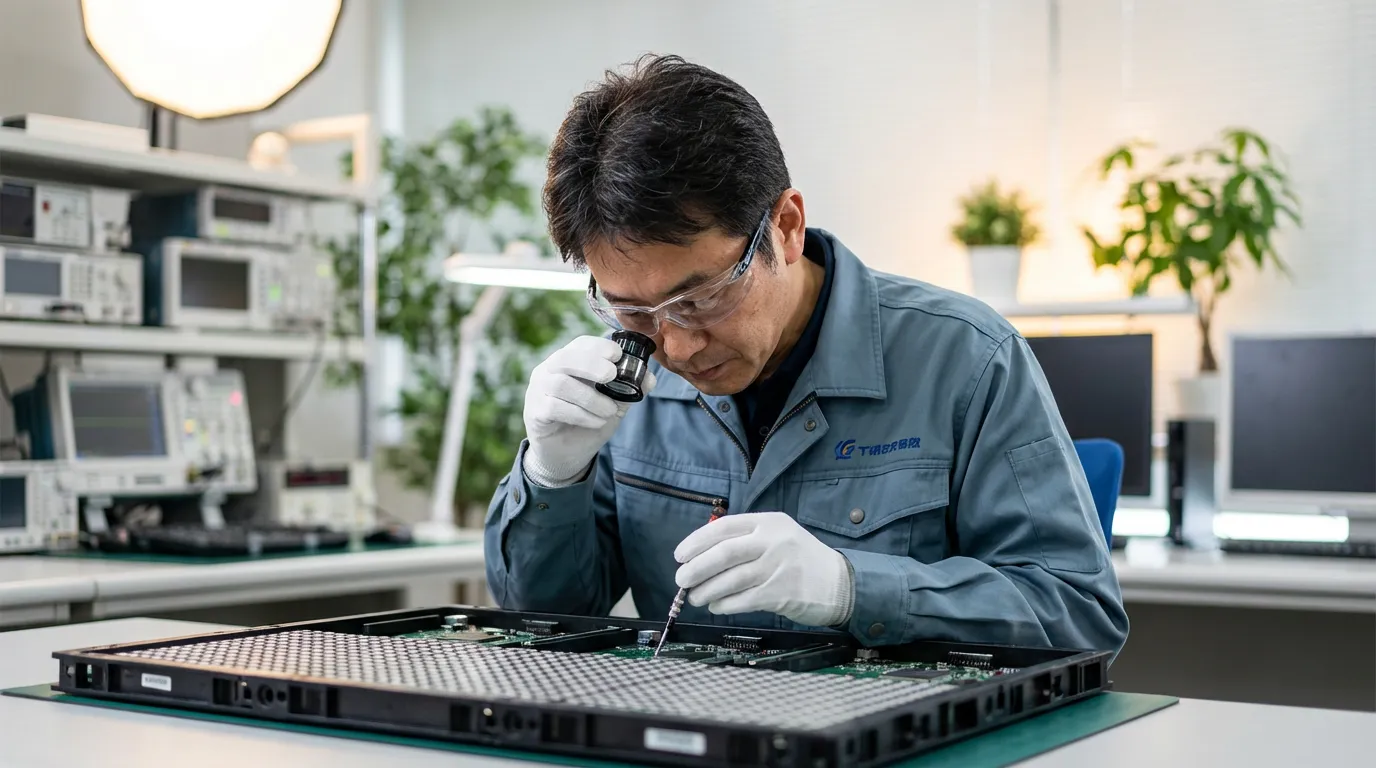 安心して使えるled レンタルの保守・保証体制