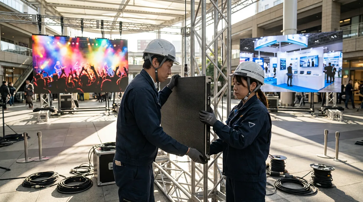 用途別に選ぶled レンタルの基本仕様と種類