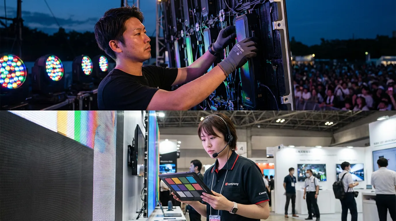 利用シーンで見るled レンタル活用事例