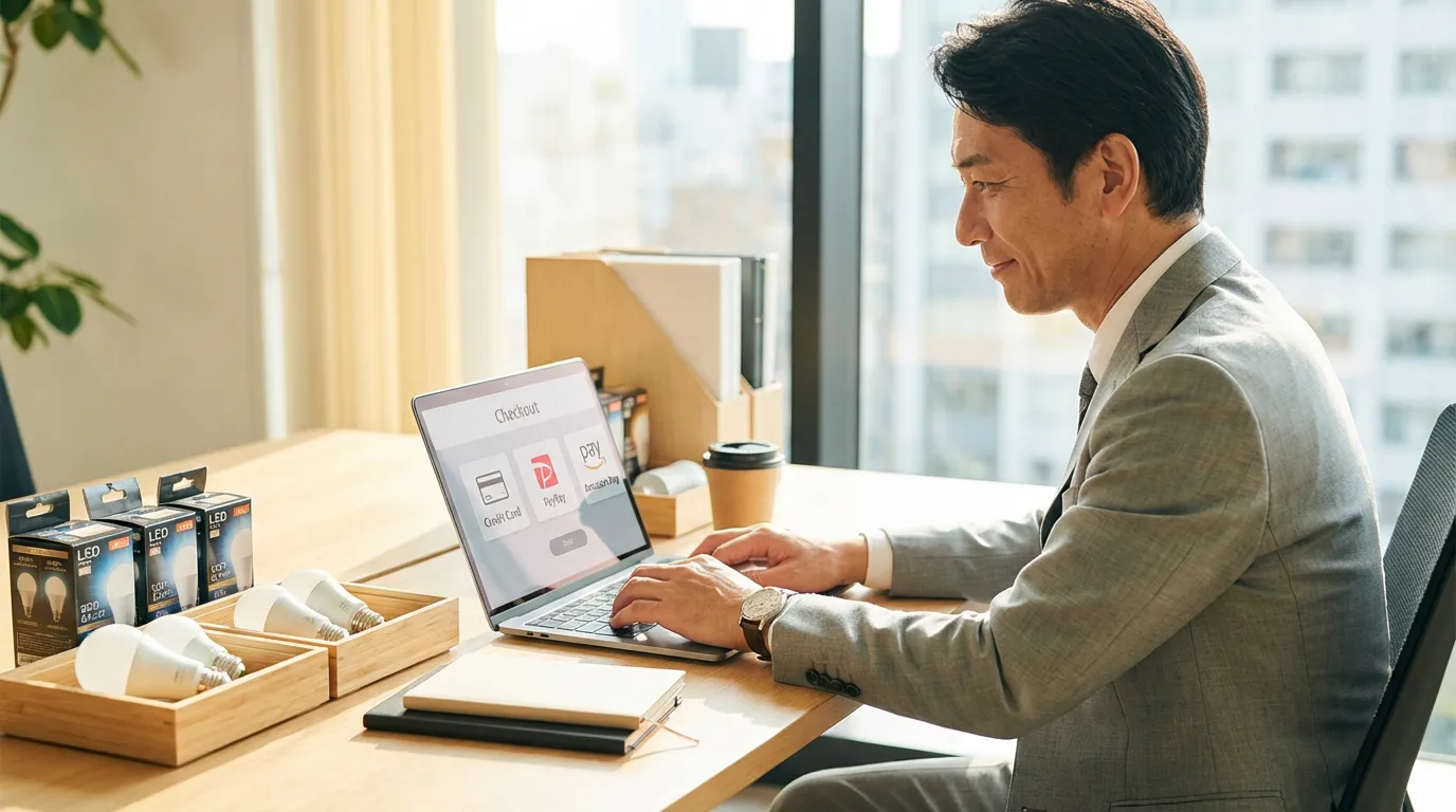 led 販売：支払い方法とセキュリティ対策