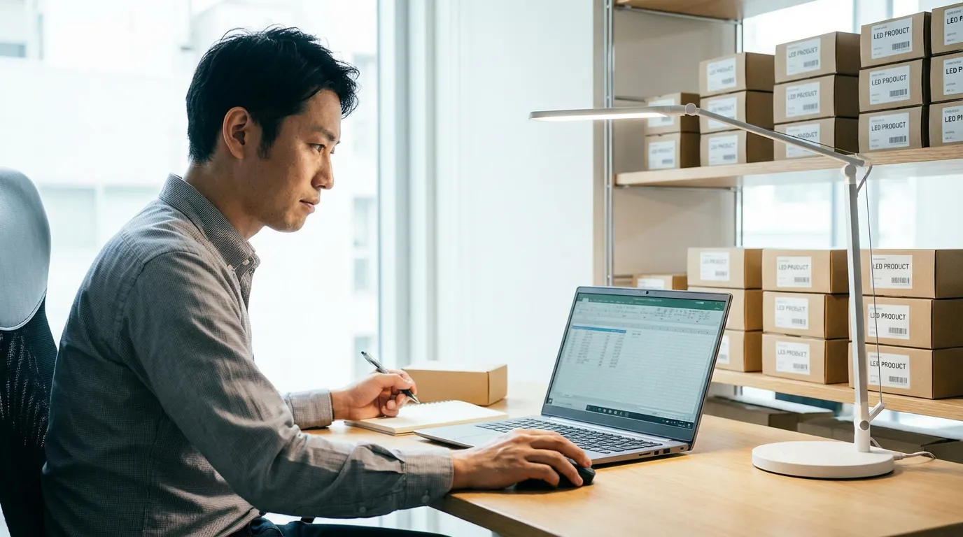 led 販売：在庫・納期・送料などの購入条件の確認ポイント