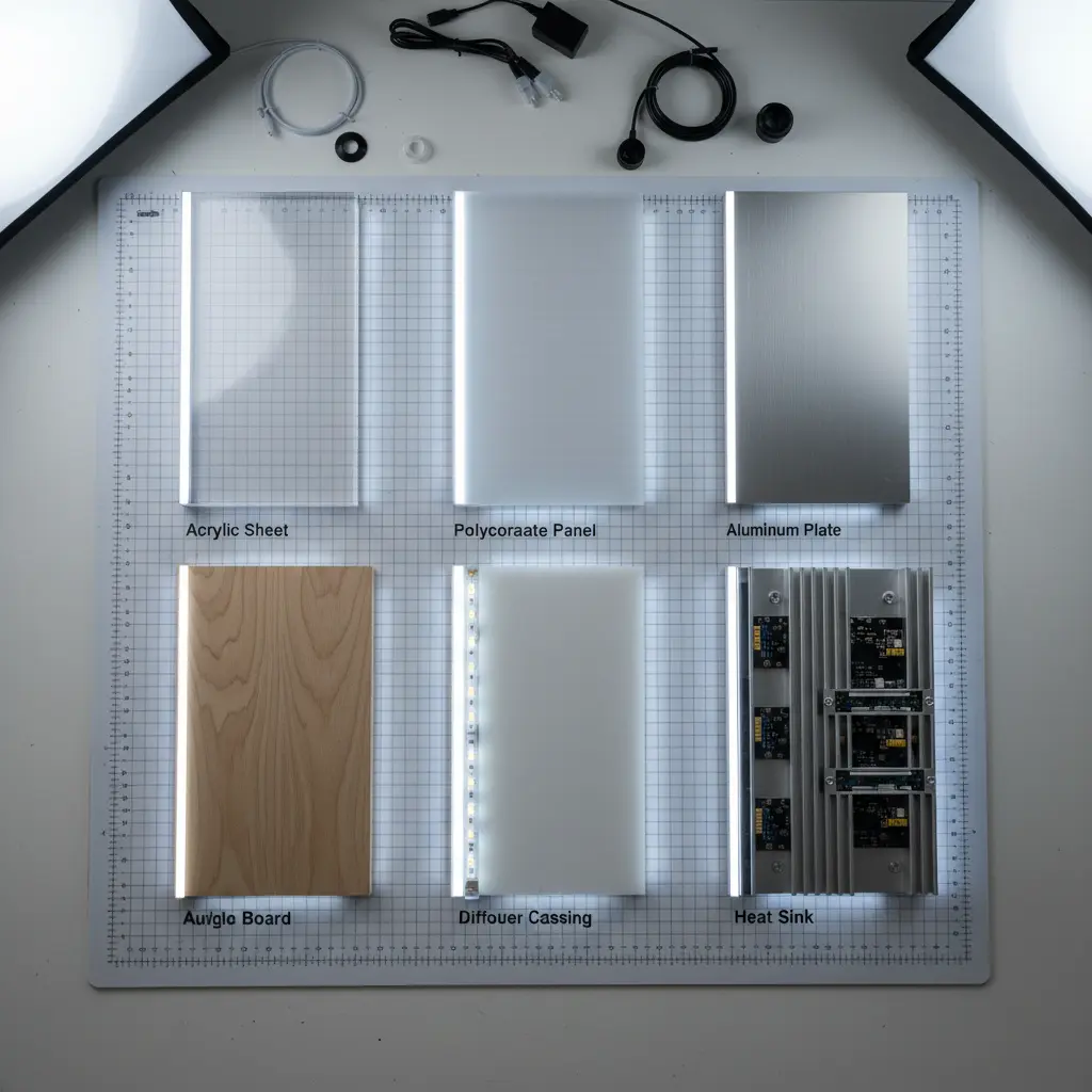 LEDサインの設計における素材と構造選定のポイント