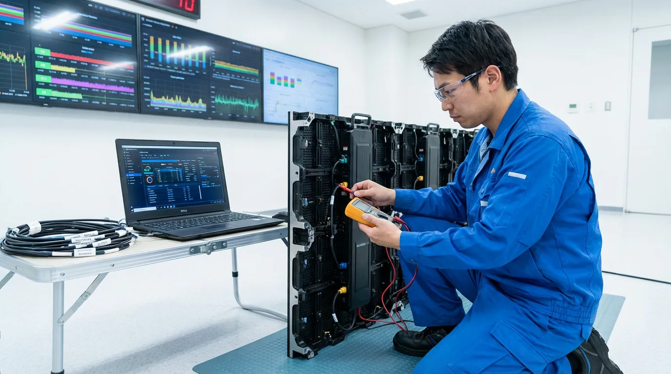 LEDビジョンの保守・メンテナンスと運用の最適化