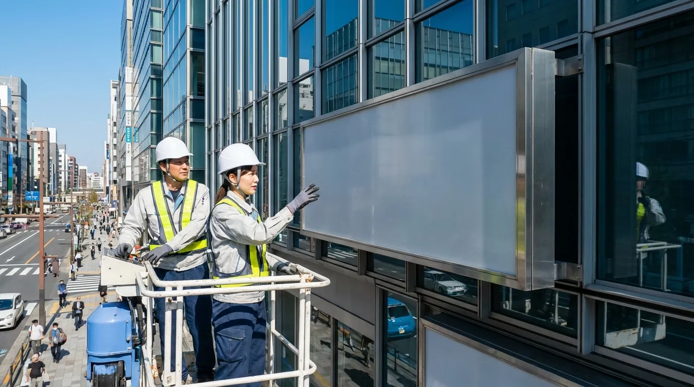 看板 全国対応のワンストップ体制と施工ネットワーク
