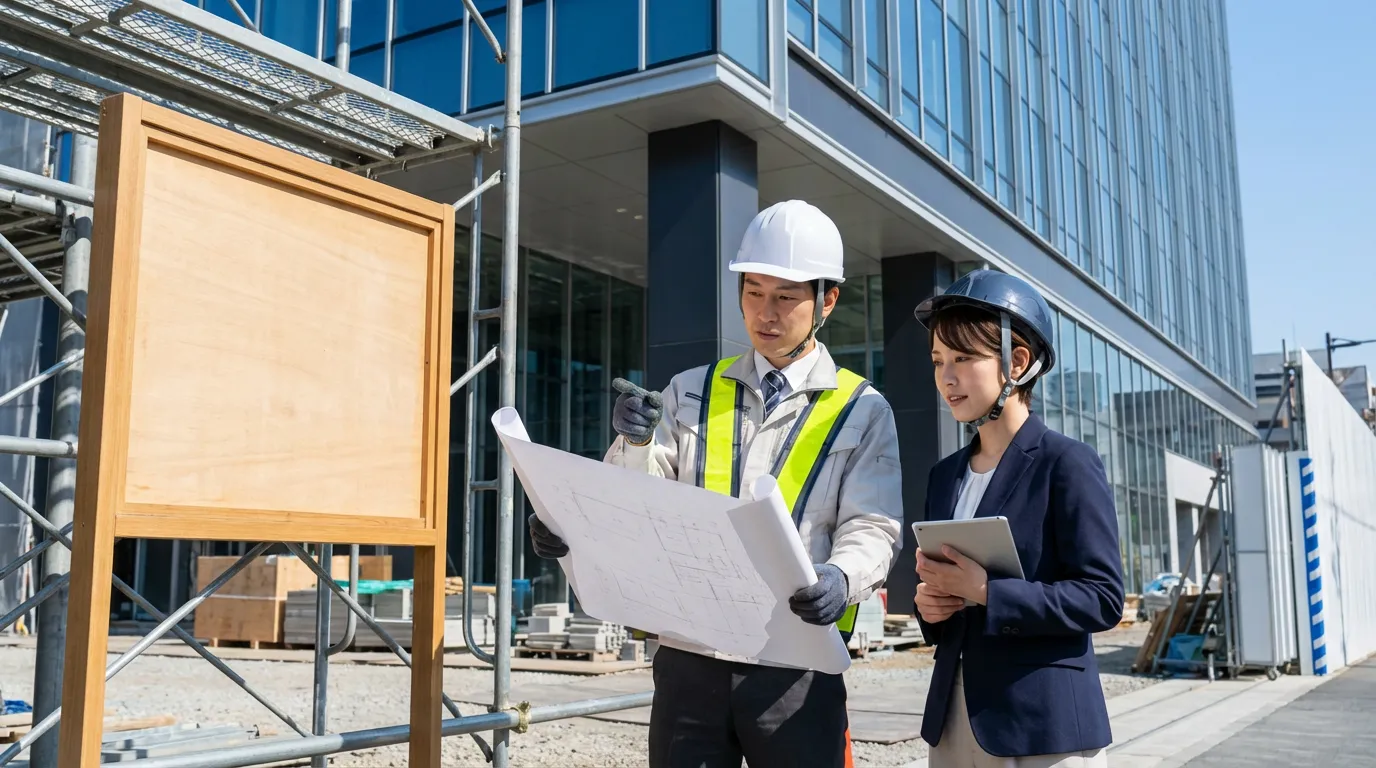 サイン工事とは？設計から施工までの流れと目的を理解する