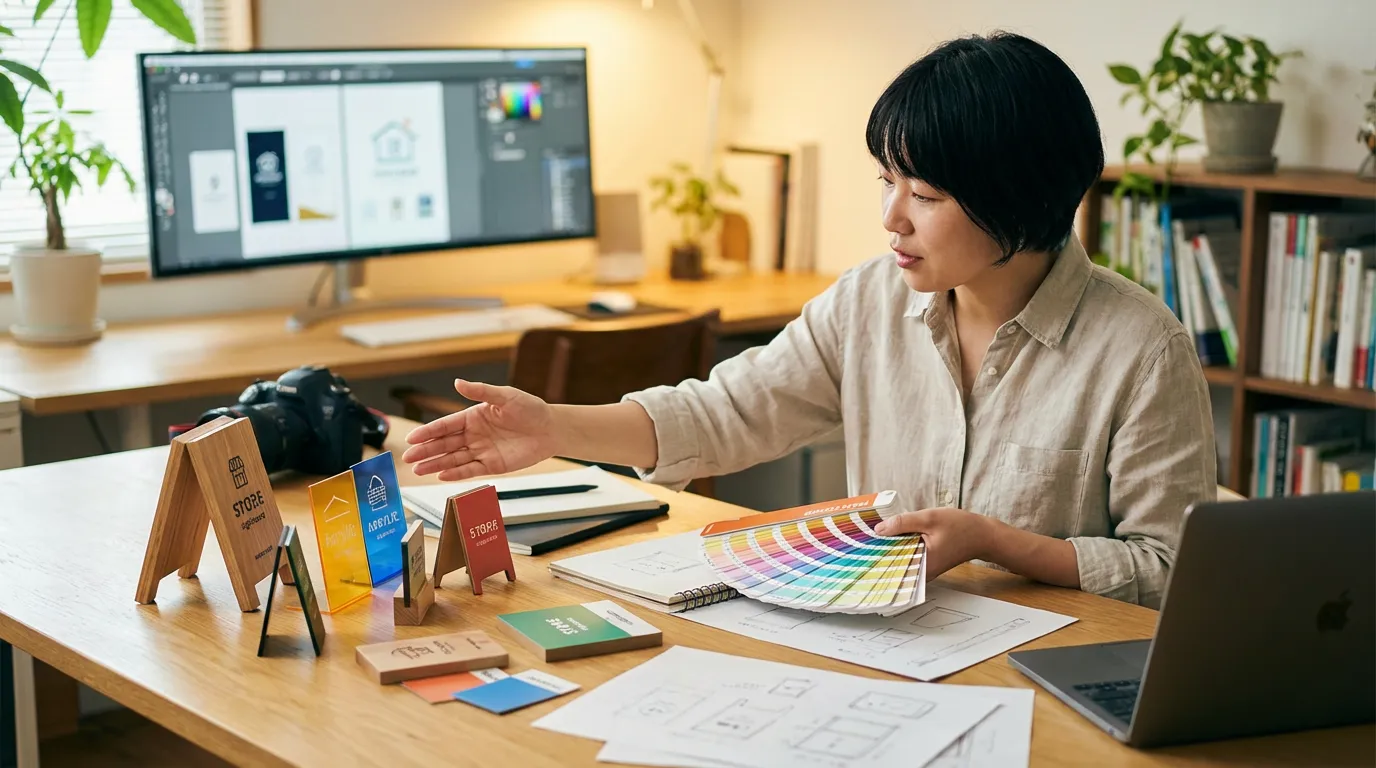 看板デザインの秘訣：印象に残る店舗サインの作り方