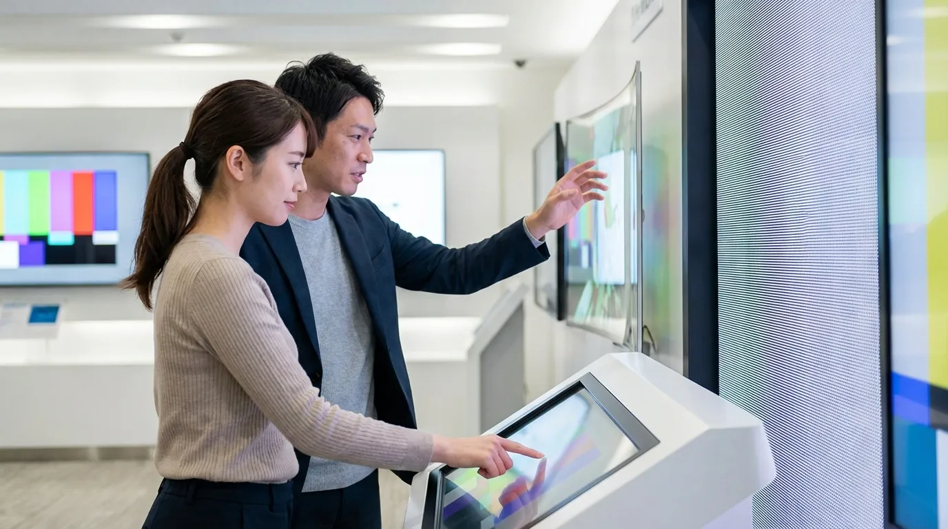 サイネージ看板の表示方式と最新テクノロジー比較