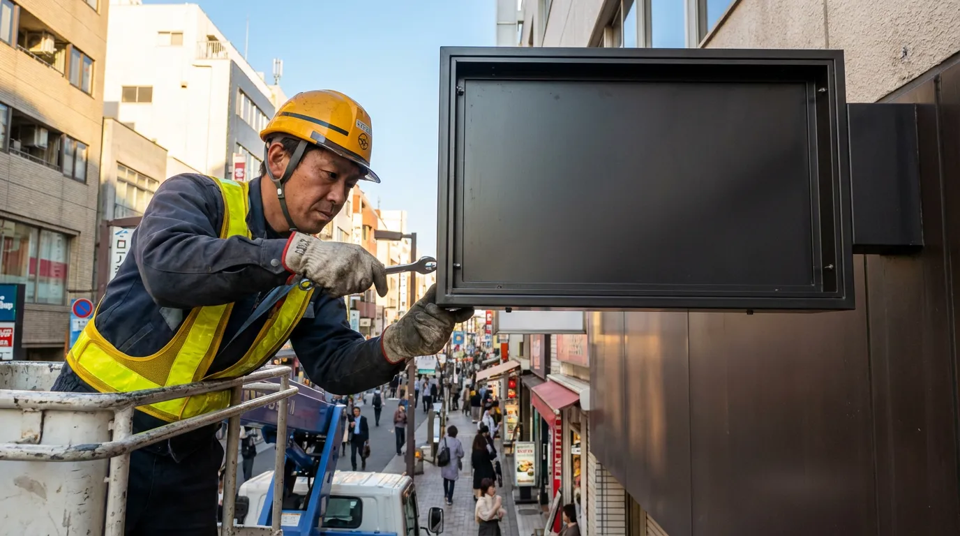 看板施工に対応するサービス内容と業者選びのポイント